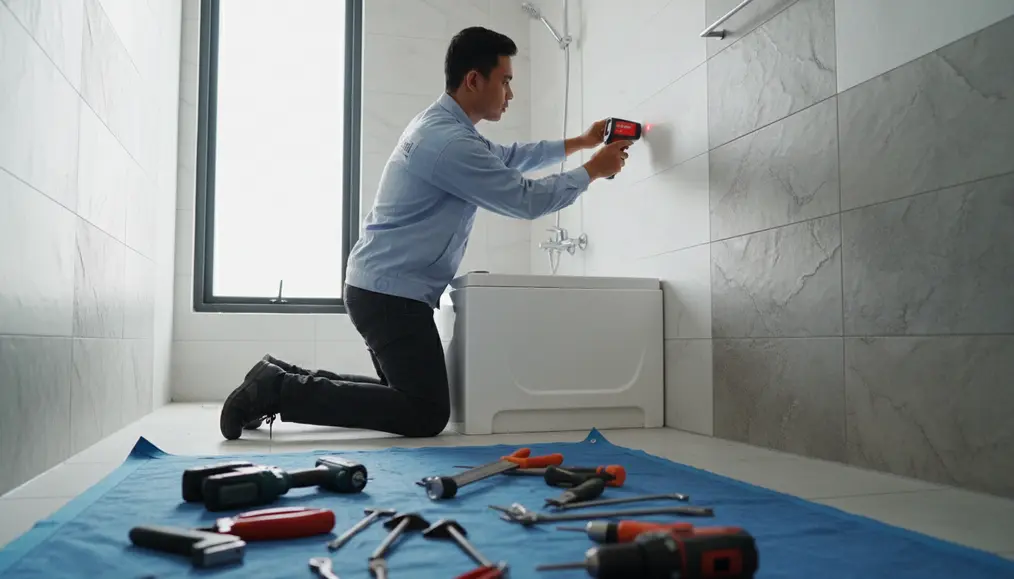 Panduan Pasang Bathtub di Kamar Mandi Ukuran 2.5 x 3 Meter